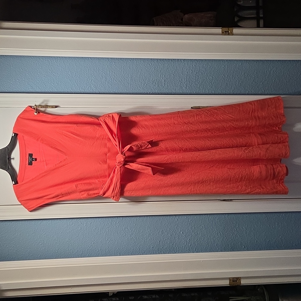 Banana Republic Linen Blend Dress Size 14